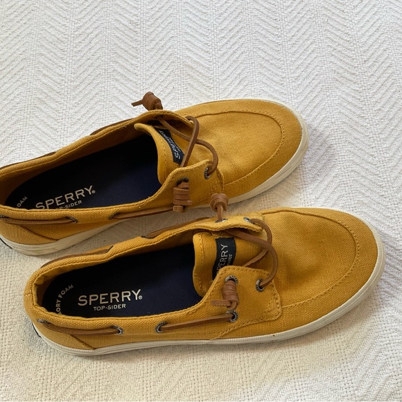 Sperry Top-Sider Golden Yellow size 7 - Picture 2 of 4